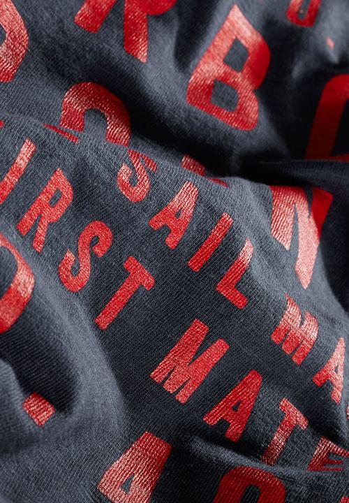 Next - Long-sleeve Harbour T-shirt Navy