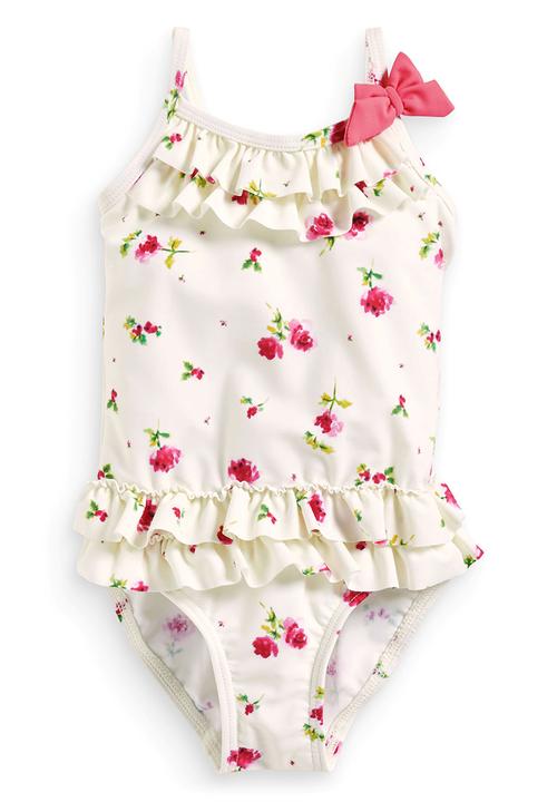 Next - Ecru Rose Swimsuit Multi-colour