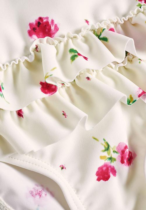 Next - Ecru Rose Swimsuit Multi-colour