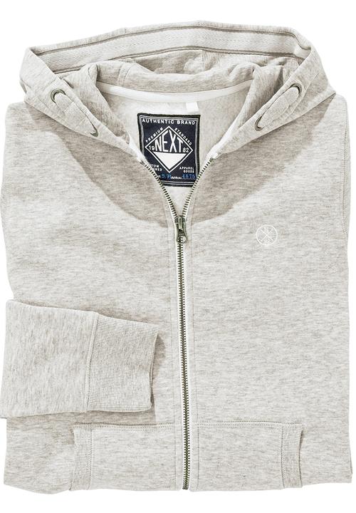 Next - Hoodie with Zips Grey