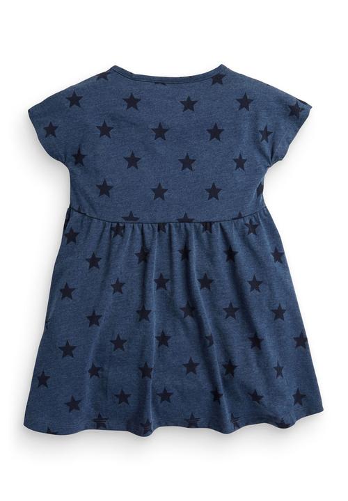 Next - Summer Star Tunic Dress Navy
