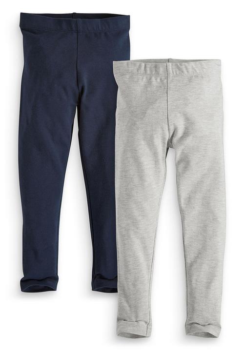 Next - 2 Pack leggings Blue and Grey