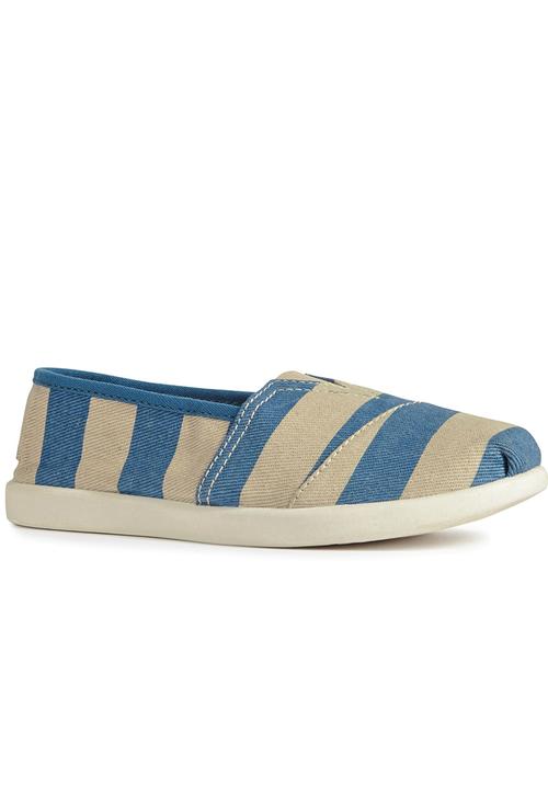 Next - Stripe Espadrilles Blue/White Blue and White