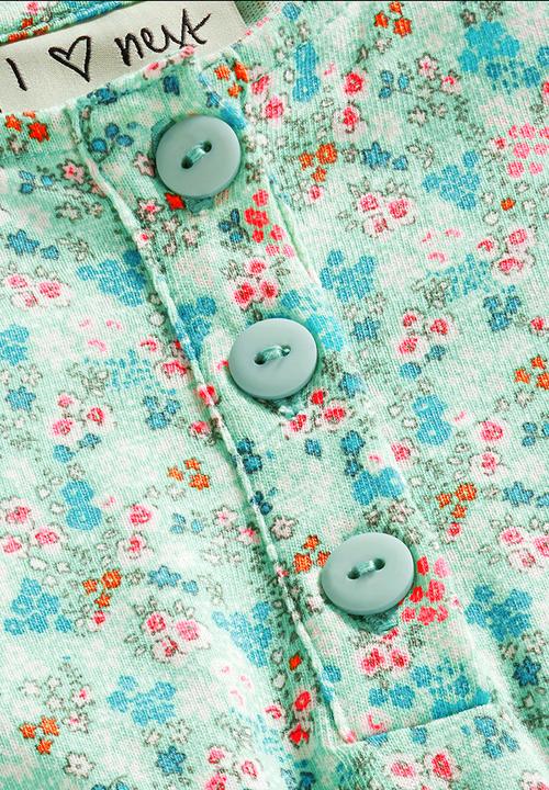Next - Ditsy-print Jumpsuit Green