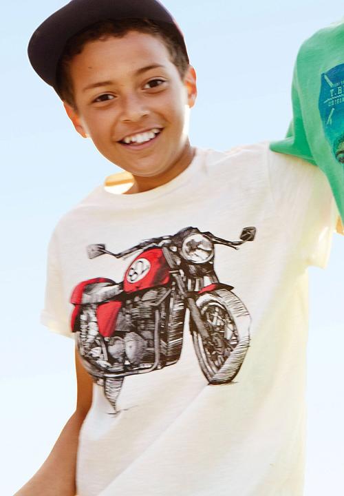 Next - Motorbike T-shirt White