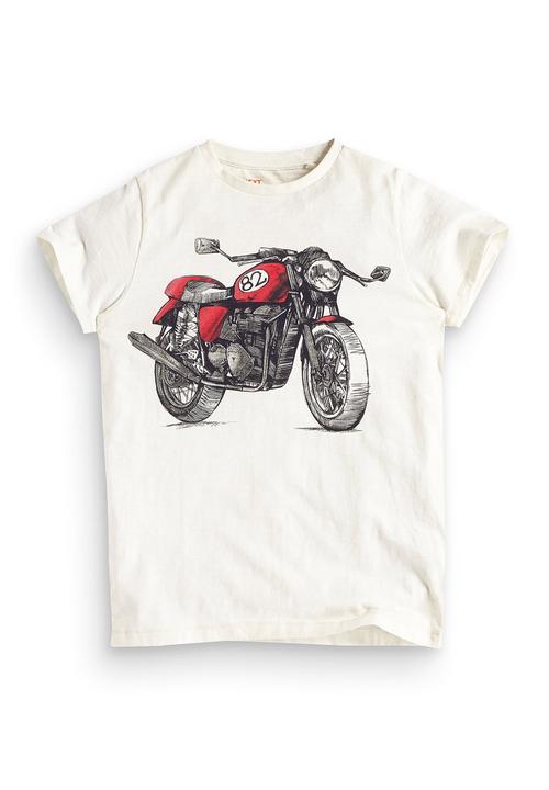 Next - Motorbike T-shirt White