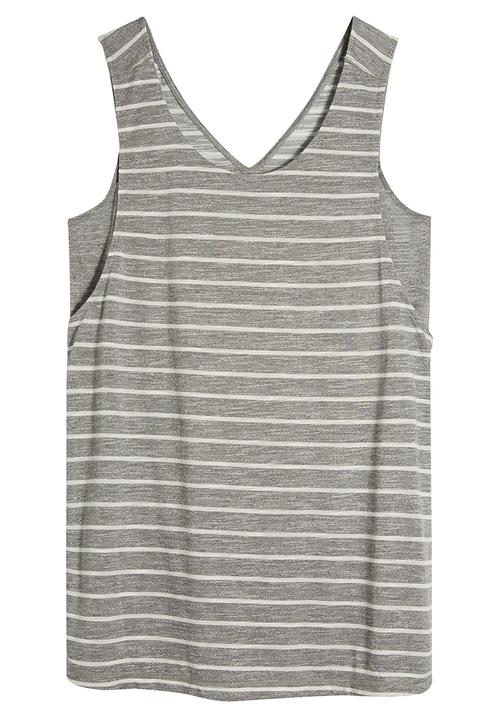 Next - Layered Vest Grey