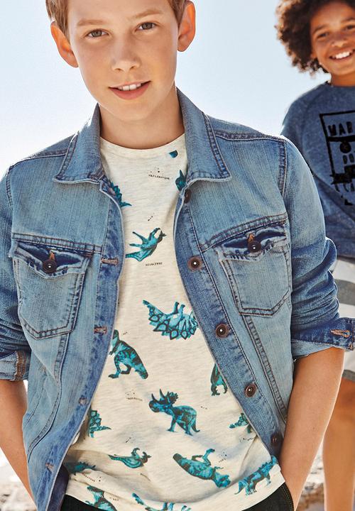 Next - Dino T-shirt Stone
