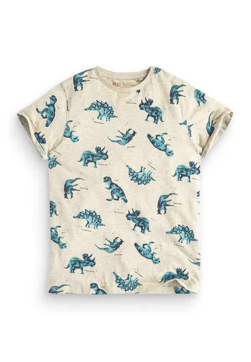 Next - Dino T-shirt Stone
