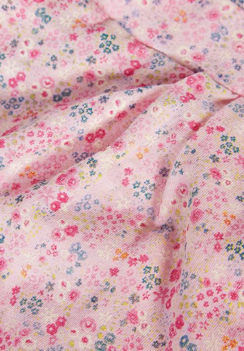 Next - Pink ditsy print trousers Mid Pink