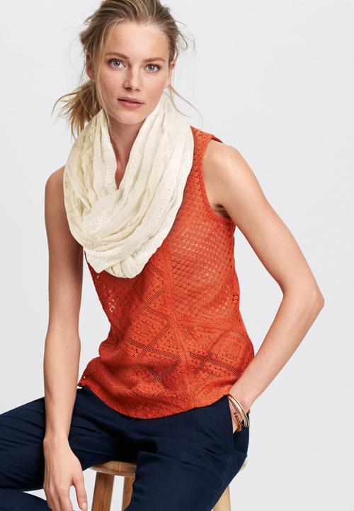 Next - Aztec Jersey Cami Orange