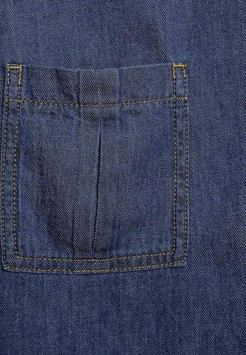 Next - Denim Shift Dress Dark Blue