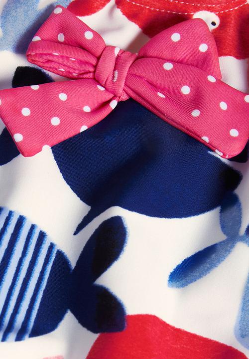Next - Fish-print Swimsuit Multi-colour