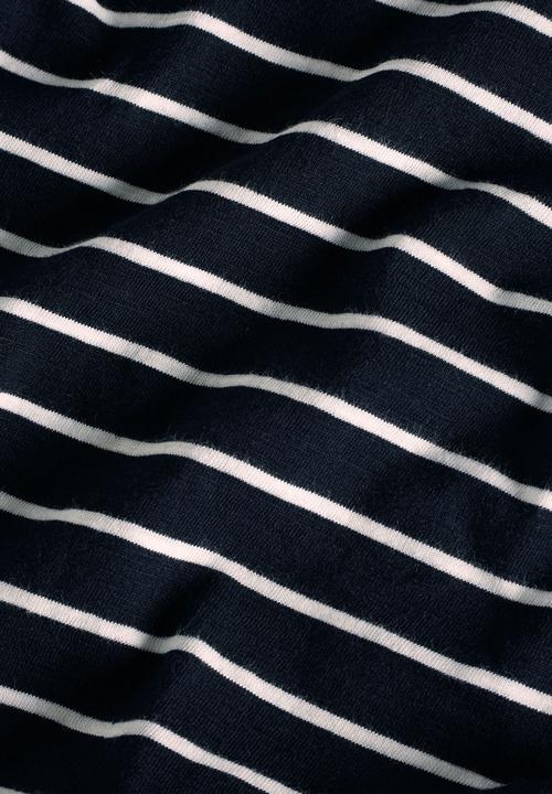 Next - Long sleeve navy stripe t-shirt Blue and White
