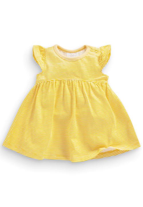 Next - Striped Tunic Yellow/White Yellow and White