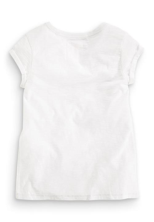 Next - Girl Slogan T-shirt White