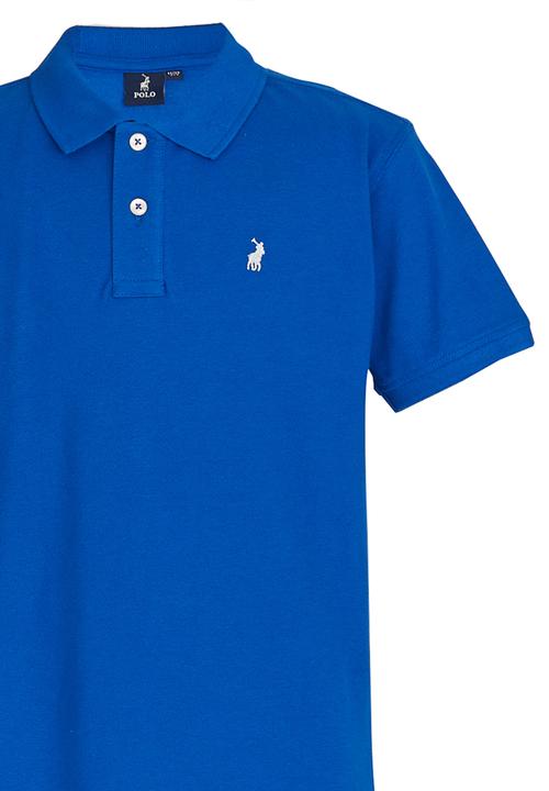POLO - Austin Royal Blue Golfer Mid Blue