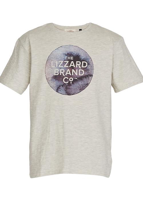 Lizzard - Printed T-Shirt Grey
