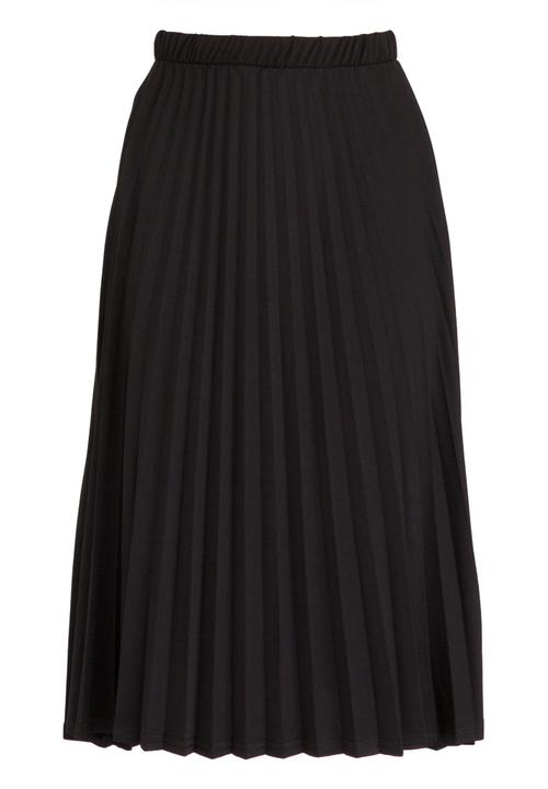 edit - Knit Workwear Skirt Black