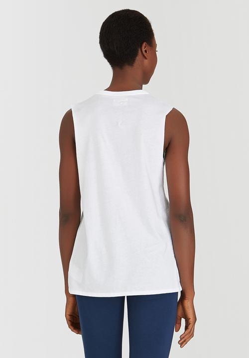 Converse - Festival Box Star Muscle Tee White