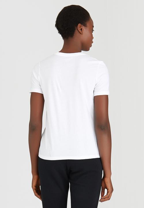 Converse - Camo Fill Chuck Patch Crew Tee White