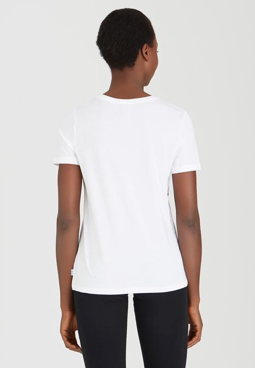 Converse - Star Easy V-neck Tee White