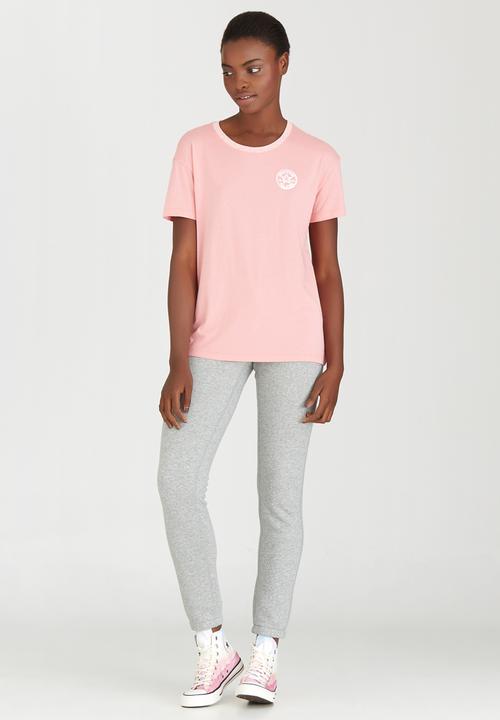 Converse - Slouchy Crew Tee Pale Pink