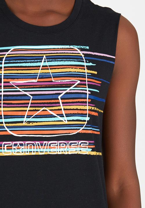 Converse - Festival Box Star Muscle Tee Black