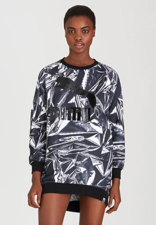 PUMA - Printed Dress Black and White