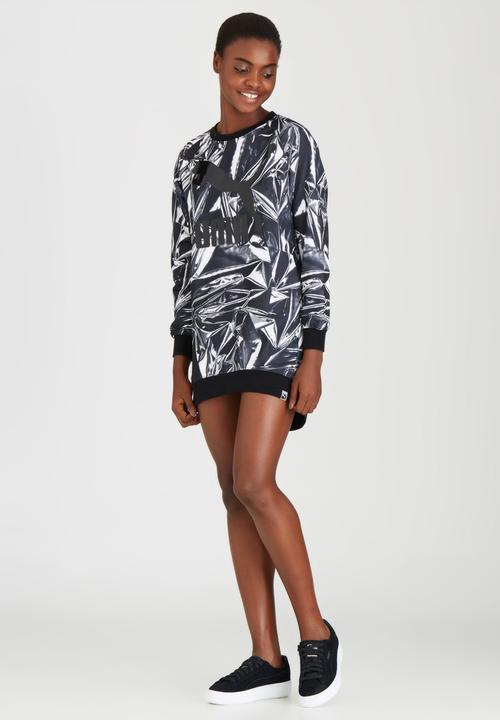 PUMA - Printed Dress Black and White