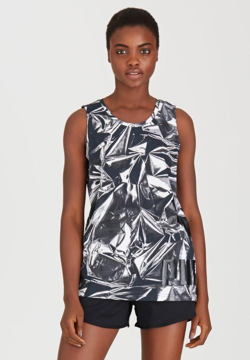 PUMA - Printed Tank Black and White