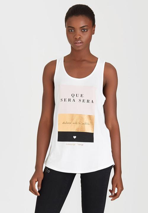 SISSY BOY - Que Sera Sera Vest Off White
