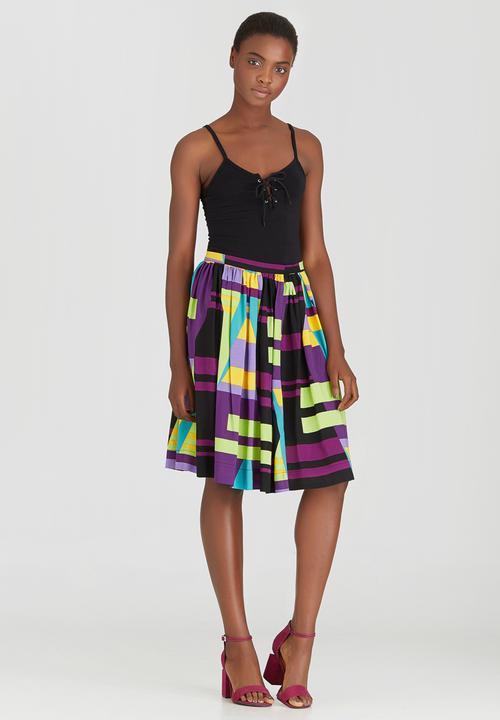 adam&eve; - Angelique Skirt Mid Purple