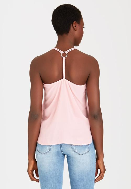 SISSY BOY - Maceo Cami with Ring Pale Pink