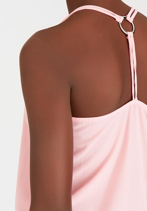 SISSY BOY - Maceo Cami with Ring Pale Pink