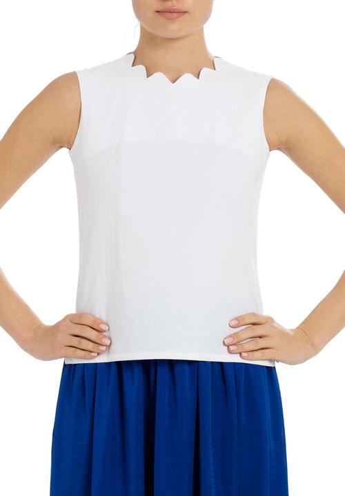 FRIEDE-MARI KELLERMAN - Fabienne scallop top
