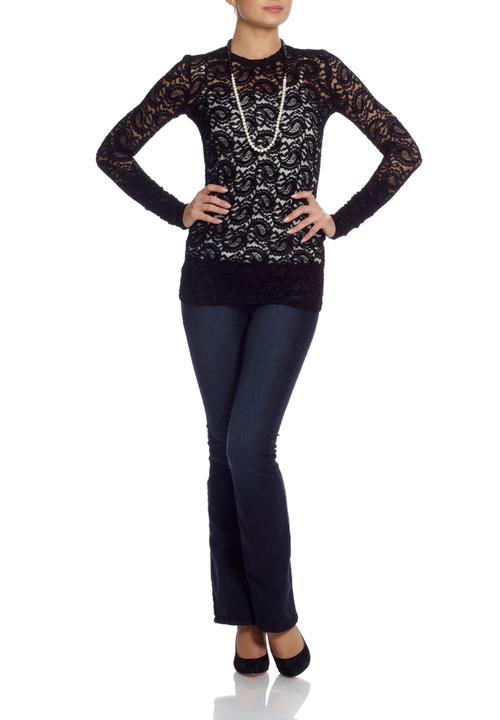 GUILLOTINE - Long lace T-shirt