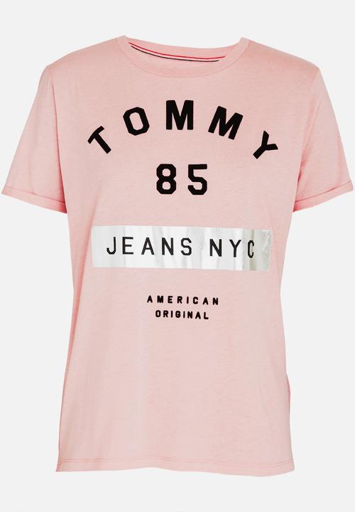 Tommy Hilfiger - Short Sleeve Tee Pale Pink