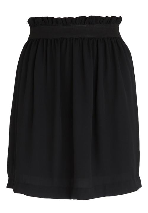 c(inch) - Paperbag Mini Skirt Black