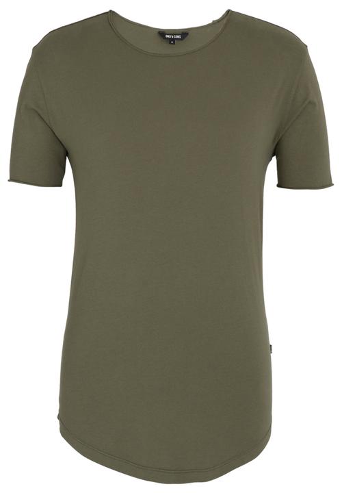 Only & Sons - Mahu Long Line T-Shirt Khaki Green