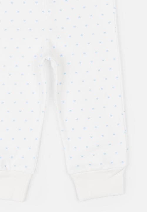 Baby Corner - Printed 2 Pack Pants Blue