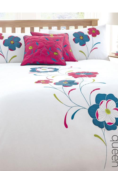 Bella Duvet Cover Set Queen Multi Colour Design Studio Formal