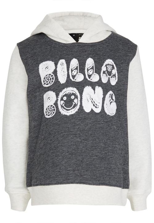 Billabong  - Cartoon Contrast Hood Dark Grey