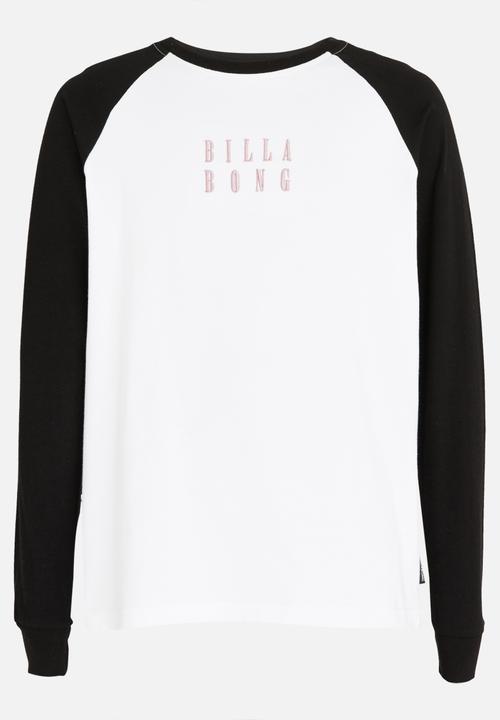 Billabong  - Never cut tee - black & white