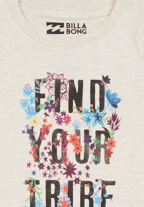 Billabong  - Tribe Todds Tee Off White