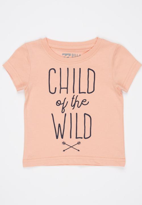 Billabong  - Wild Child Todds Tee Coral