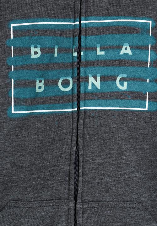 Billabong  - Diecut Spray Zip Through Hood Charcoal