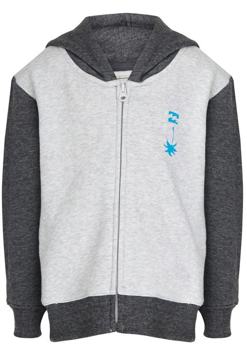 Billabong  - Trouble Contrast Zip Thru Hood Grey
