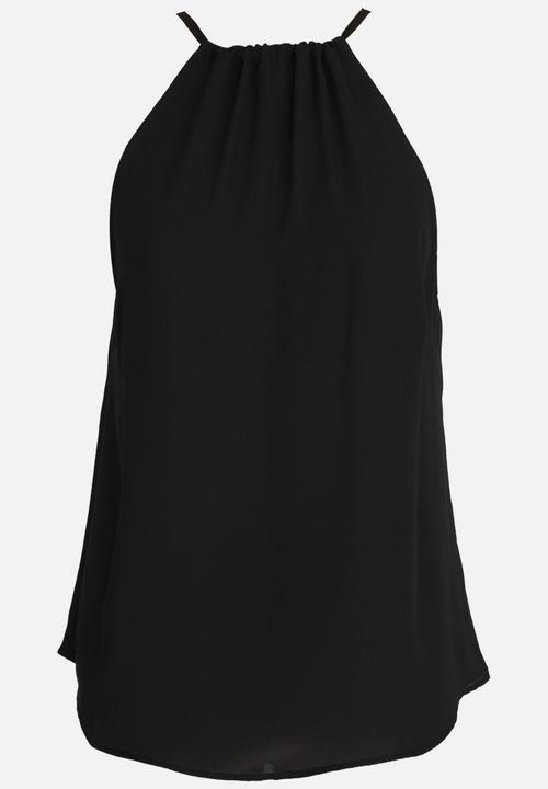 Kate Jordan - Tie Detail Cami Black