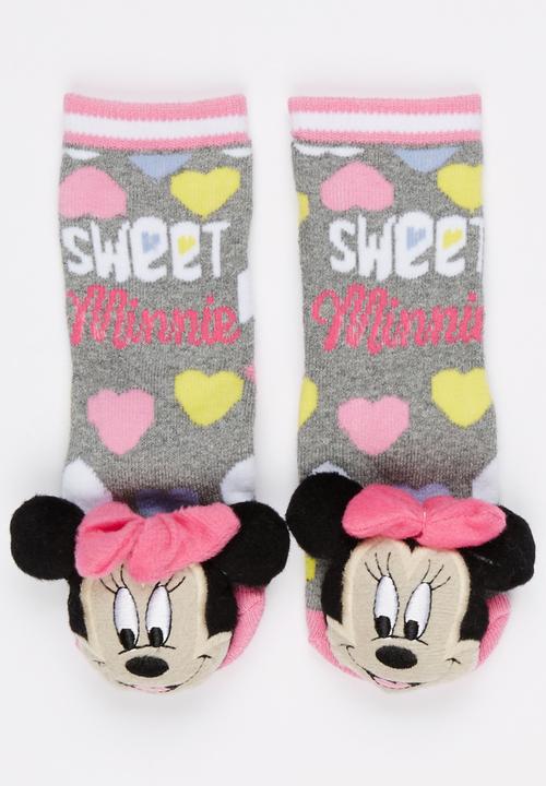 Character Baby - Minnie Rattle Sock Multi-colour